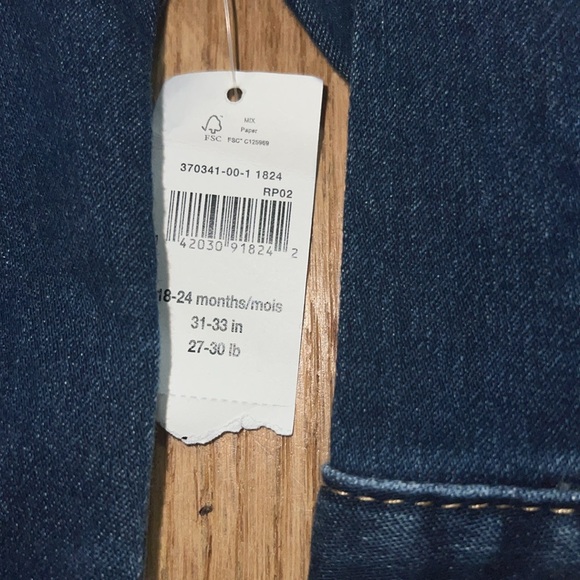 NWT GAP Baby Denim Jacket - Picture 3 of 7